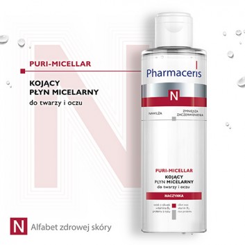 Pharmaceris N Puri-Miccelar płyn micelarny do oczyszczania i demakijażu twarzy i oczu 200 ml