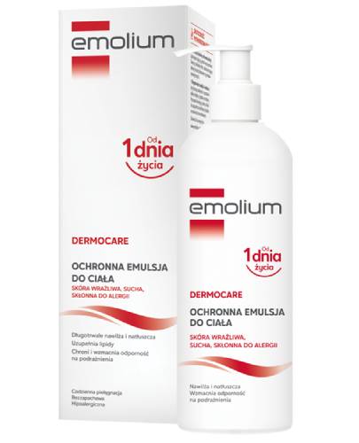 Emolium Dermocare emulsja do ciała od urodzenia 400 ml zdjęcie