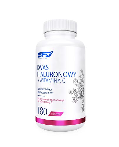 SFD Kwas Hialuronowy + Witamina C, 180 tabletek zdjęcie