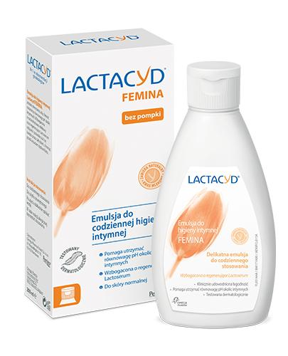 LACTACYD FEMINA Emulsja do codziennej higieny intymnej - 200 ml zdjęcie