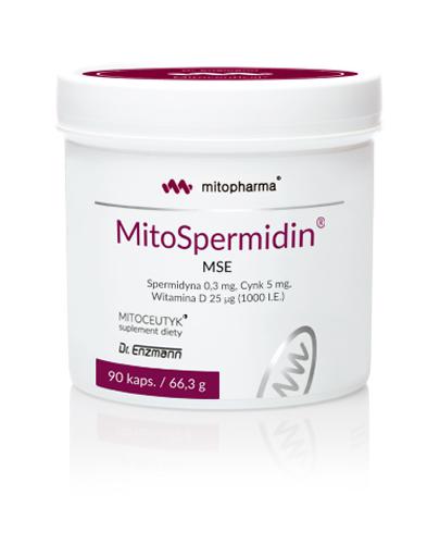 Mitopharma MitoSpermidin MSE, 90 kaps., cena, opinie, właściwości  zdjęcie