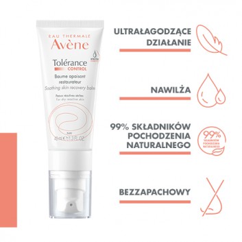 Avene Tolerance Control balsam łagodząco regenerujący 40 ml