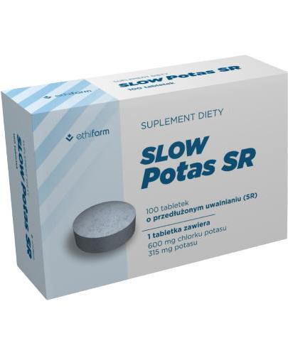 Slow Potas SR, 100 tabletek zdjęcie