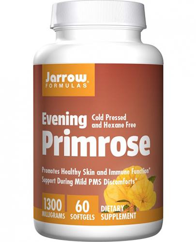 Jarrow Formulas Evening Primrose 1300 mg - 60 kaps. - cena, opinie, dawkowanie zdjęcie