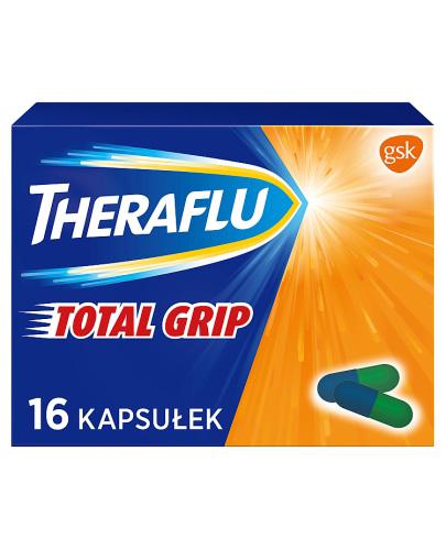THERAFLU TOTAL GRIP na objawy przeziębienia i grypy, 16 kaps. zdjęcie