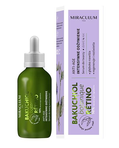 Miraculum Bakuchiol Botanique Retino Anti-Age Intensywne odżywienie Serum do twarzy na dzień/noc - 30 ml - cena, opinie, właściwości zdjęcie