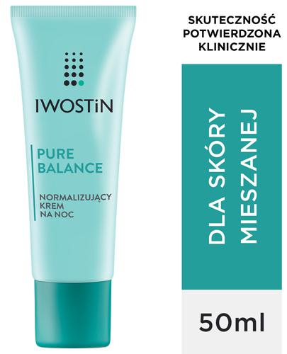 Iwostin Pure Balance normalizujący krem na noc, 50 ml, cena, opinie, wskazania zdjęcie