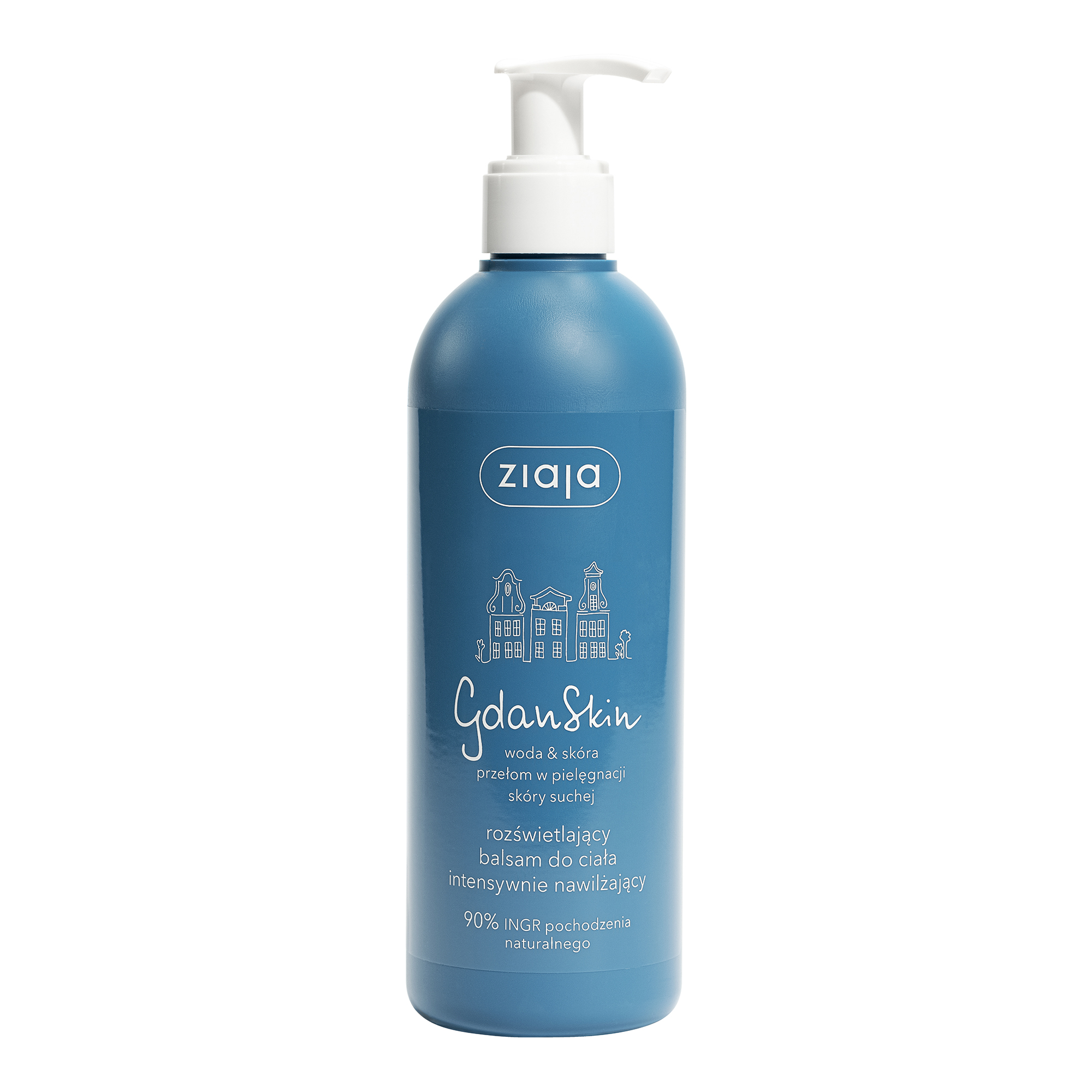 Ziaja GdanSkin Rozświetlający balsam do ciała, 300 ml