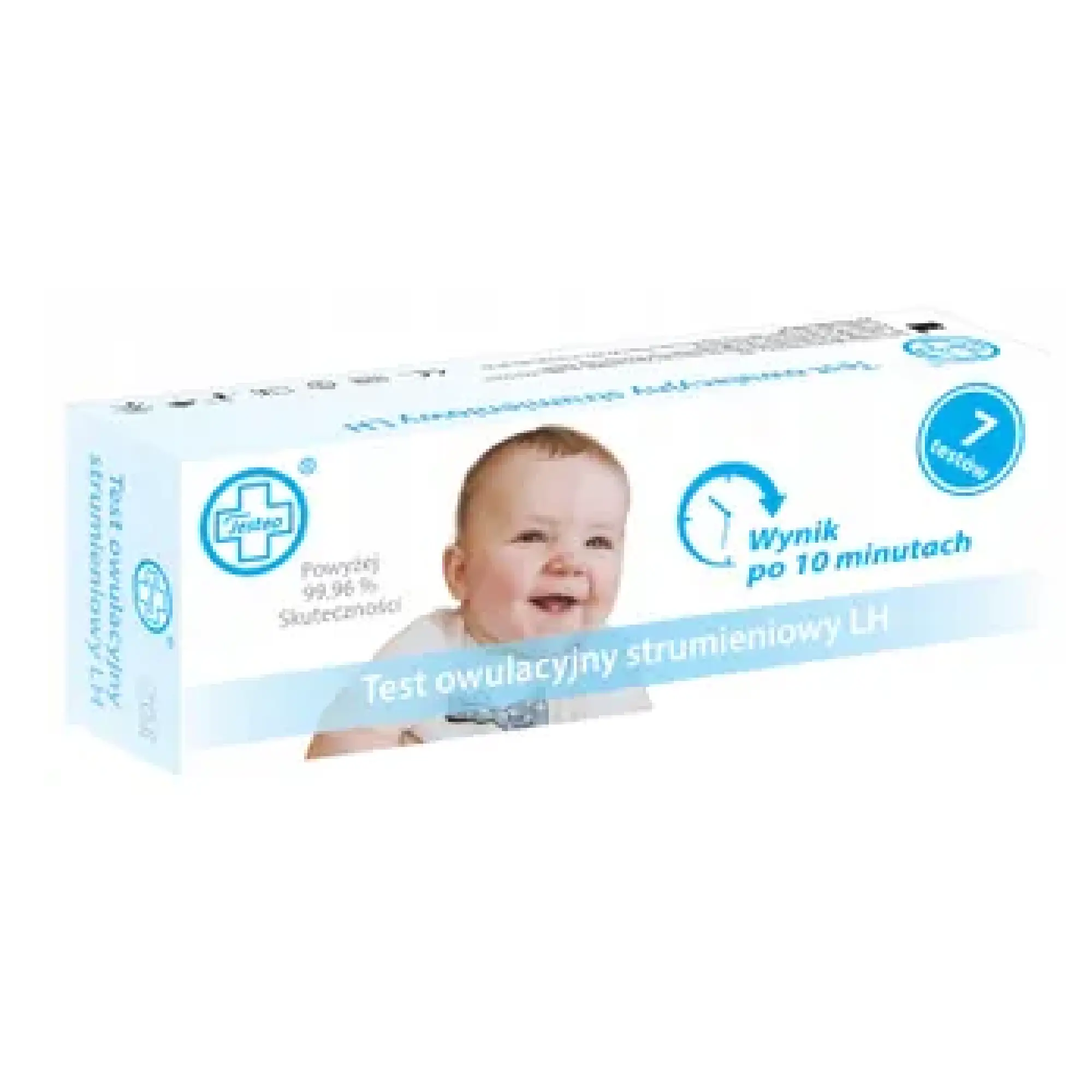 Testeo Test owulacyjny strumieniowy, 7 sztuk zdjęcie