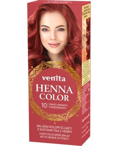 Venita Henna Color, balsam koloryzujący z ekstraktem z henny, 10 Owoc Granatu, 75 ml zdjęcie