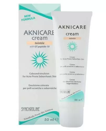 Synchroline Aknicare Cream Teintee Clair na niedoskonałości skóry 50 ml zdjęcie