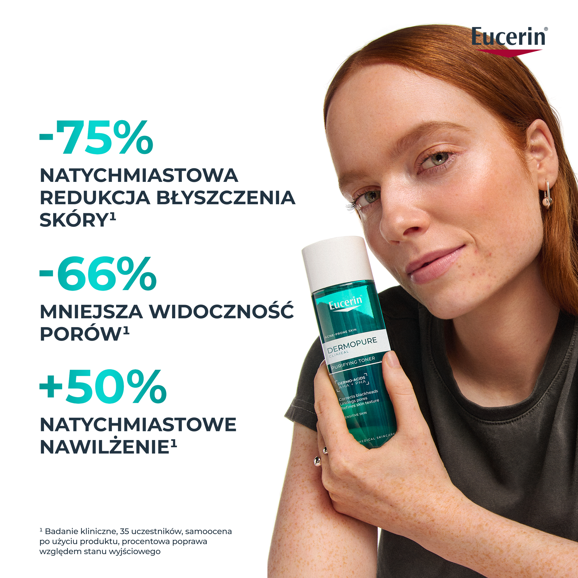 Eucerin Dermopure Clinical, Oczyszczający tonik do twarzy, 200 ml