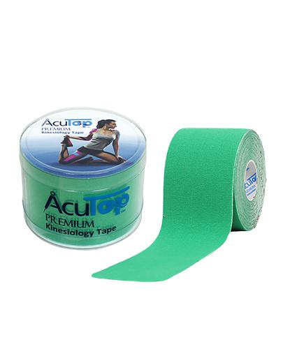 AcuTop Premium Kinesiology Tape 5 cm x 5 m zielony, 1 sztuka, cena, opinie, stosowanie zdjęcie