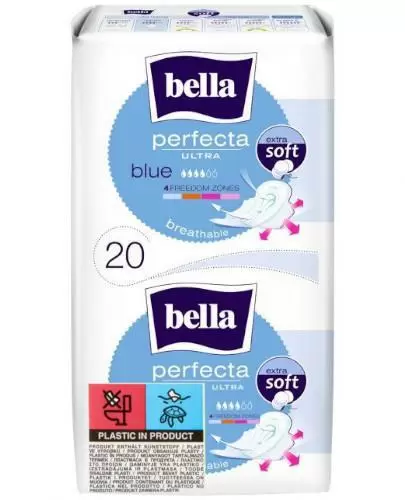 Bella Perfecta Ultra Blue podpaski higieniczne 20 sztuk zdjęcie