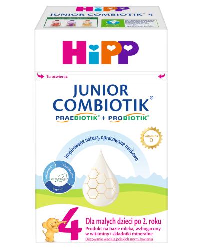 Hipp Junior Combiotik 4 Dla małych dzieci po 2. roku, 550 g, cena, opinie, wskazania zdjęcie