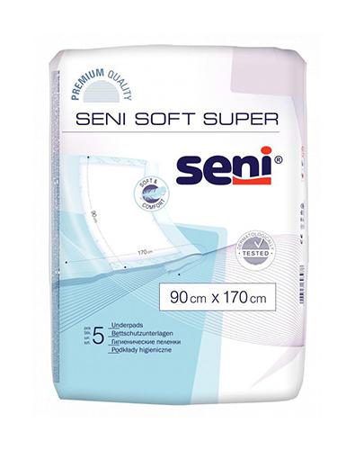 Seni Soft Super Podkłady higieniczne 90 cm x 170 cm, 5 sztuk zdjęcie