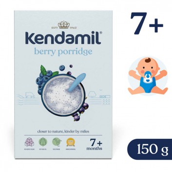 Kendamil Mleczna Kaszka z owocem leśnym, 150 g