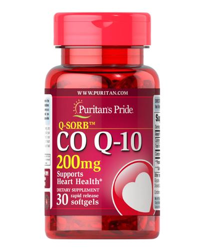 Puritan's Pride Koenzym Q10 200 mg - 30 kaps. - cena, opinie, właściwości  zdjęcie