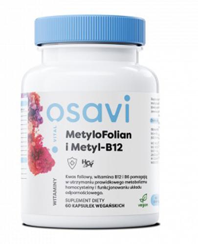 MetyloFolian i Metyl-B12, 60 vegan kaps., cena, opinie, wskazania zdjęcie