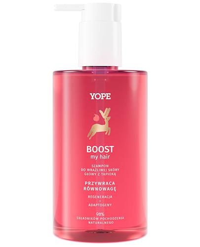 Yope Boost My Hair Szampon do wrażliwej skóry głowy z tapioką, 300 ml zdjęcie