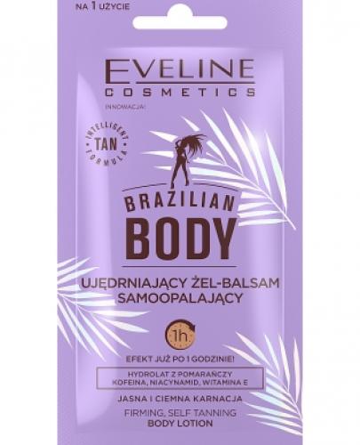 EVELINE Brazilian Body Ujędrniający żel-balsam samoopalający, 12 ml zdjęcie