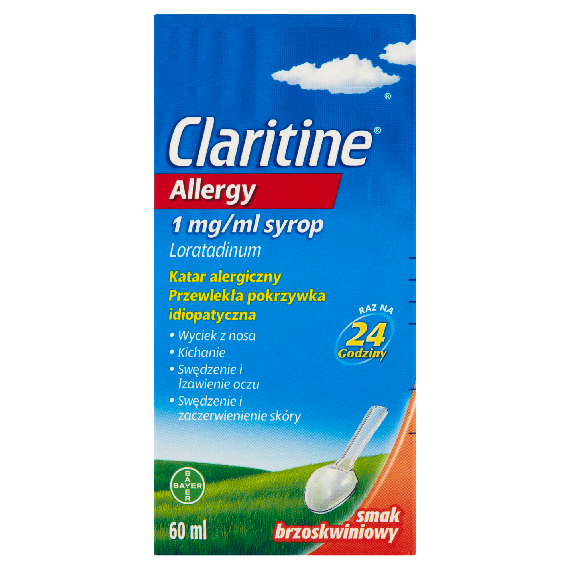 Claritine Allergy smak winogronowy, 60 ml zdjęcie