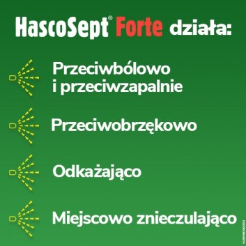 Hascosept Forte, 3 mg/ml, aerozol do stosowania w jamie ustnej, 30 ml