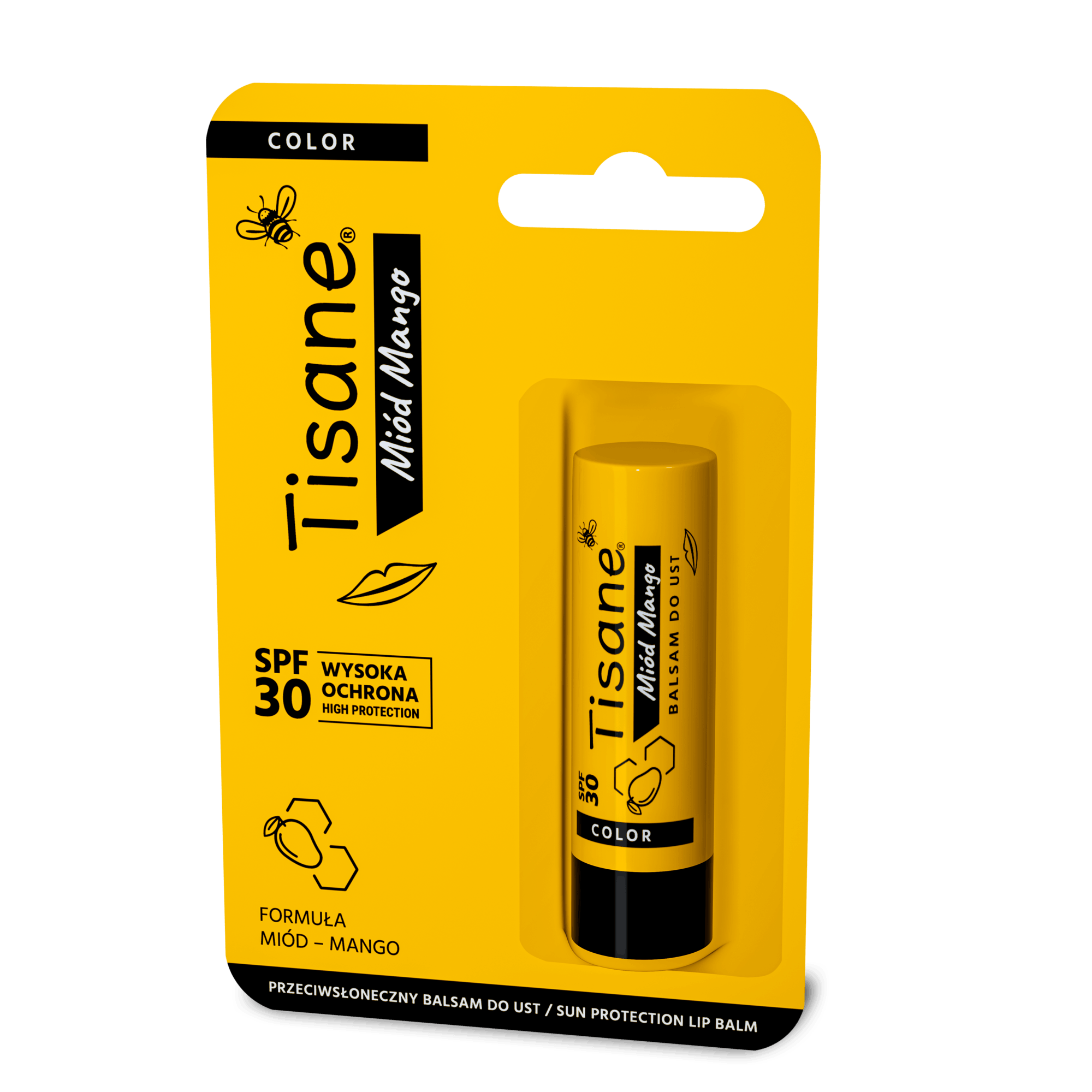 Tisane Color Miód Mango, pomadka, 5,1 g zdjęcie