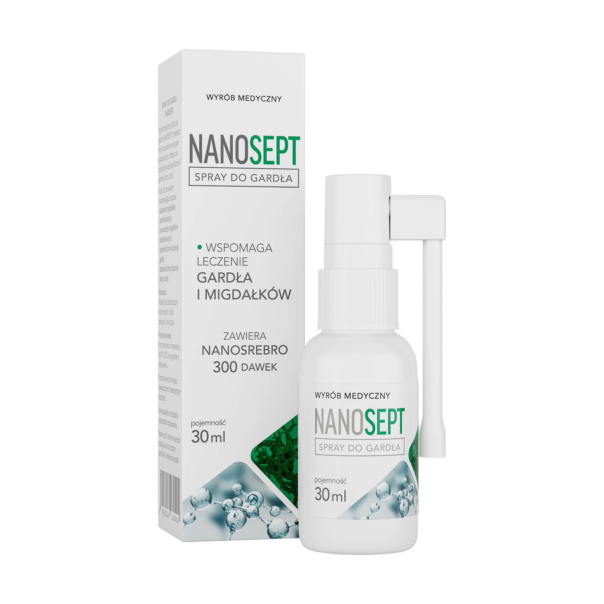 Nanosept Spray do gardła, 30 ml