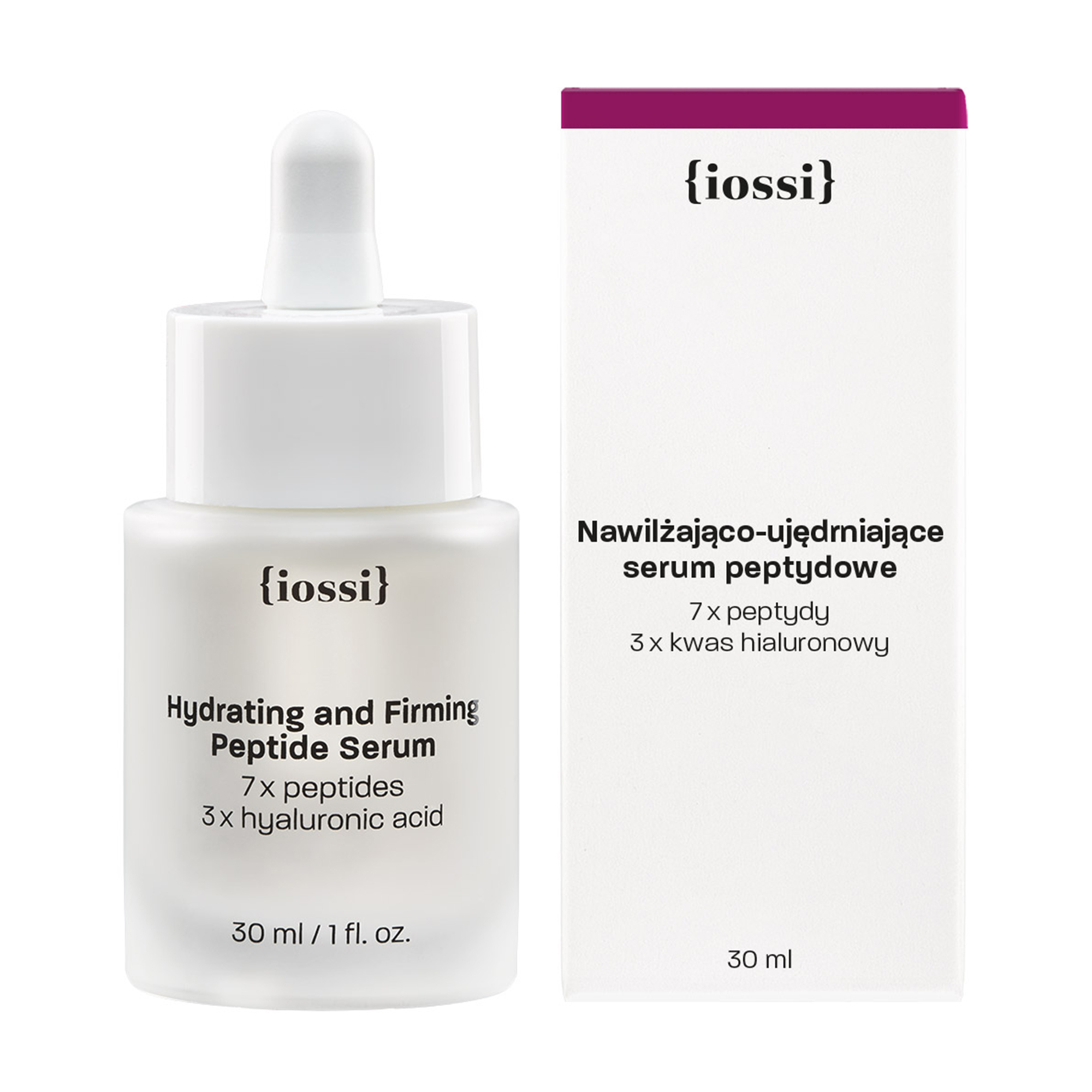 Iossi, Nawilżająco ujędrniające serum peptydowe, 30 ml zdjęcie
