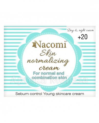 NACOMI Krem normalizujący 20+ z kompleksem oligoelementów - 50 ml zdjęcie