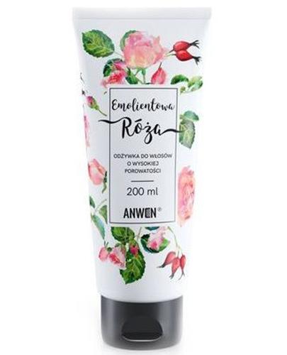 Anwen Emolientowa Róża Odżywka do włosów o wysokiej porowatości - 200 ml - cena, opinie, właściwości zdjęcie
