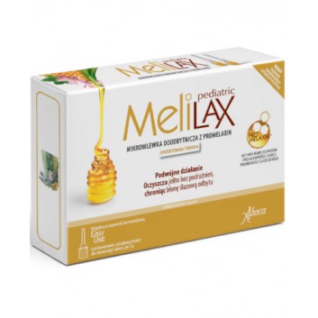Melilax Pediatric mikrowlewka dla dzieci 6 sztuk