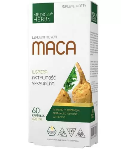 Medica Herbs Maca 60 kapsułek zdjęcie