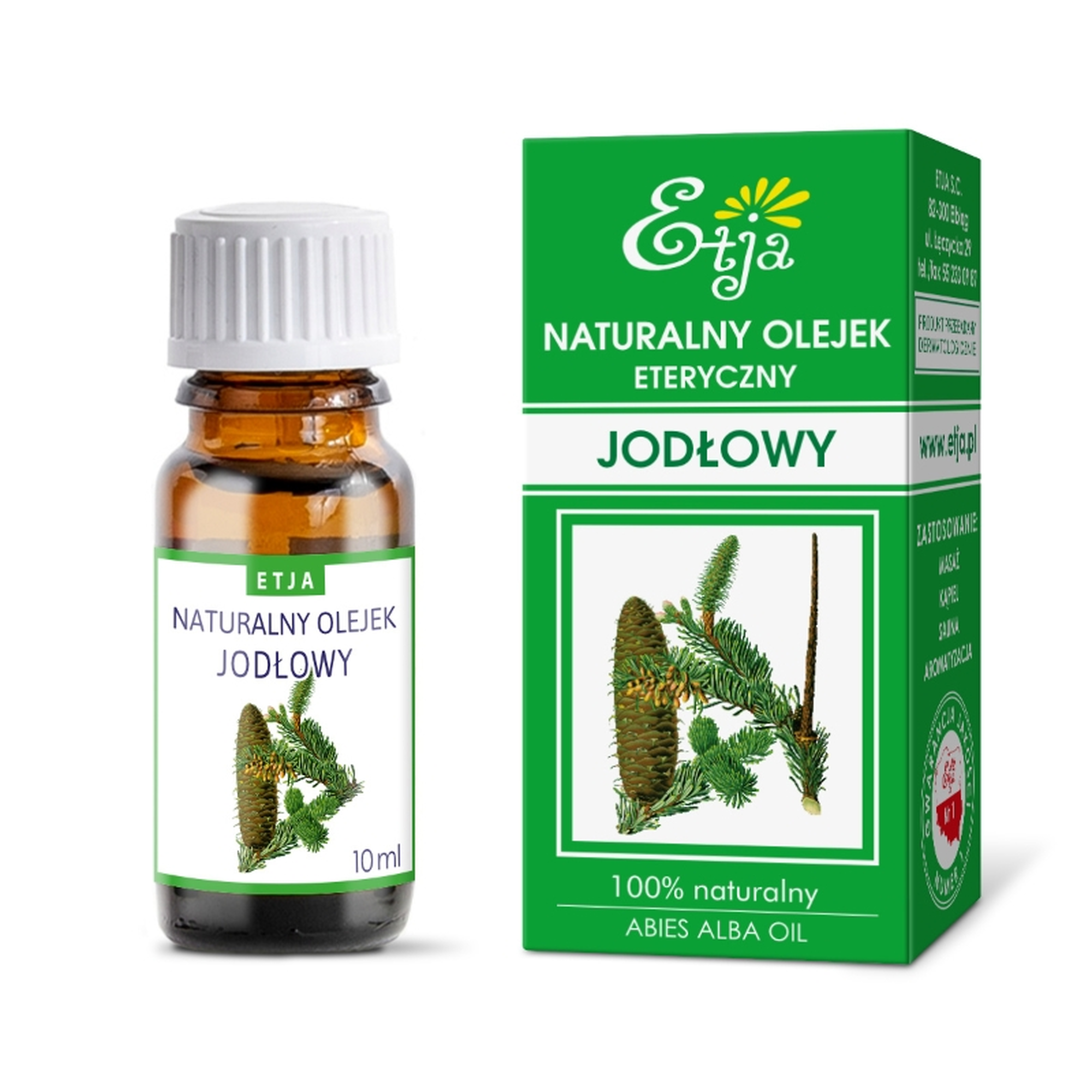 Etja naturalny olejek eteryczny jodłowy 10 ml zdjęcie