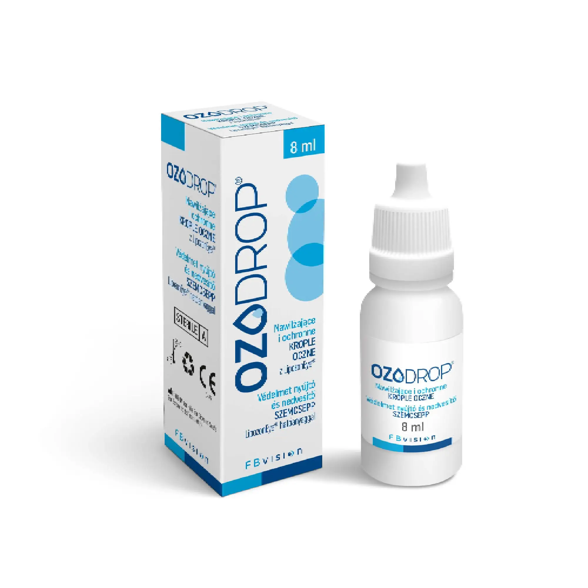 Ozodrop, Antyseptyczne krople oczne z ozonem 3w1, 8 ml zdjęcie