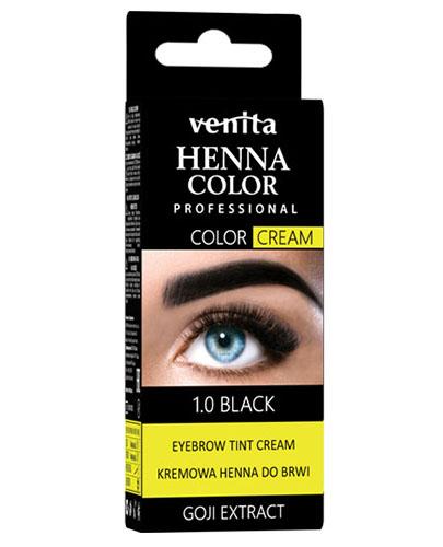 VENITA Kremowa Henna do brwi 1.0 Czarna, 30 g zdjęcie