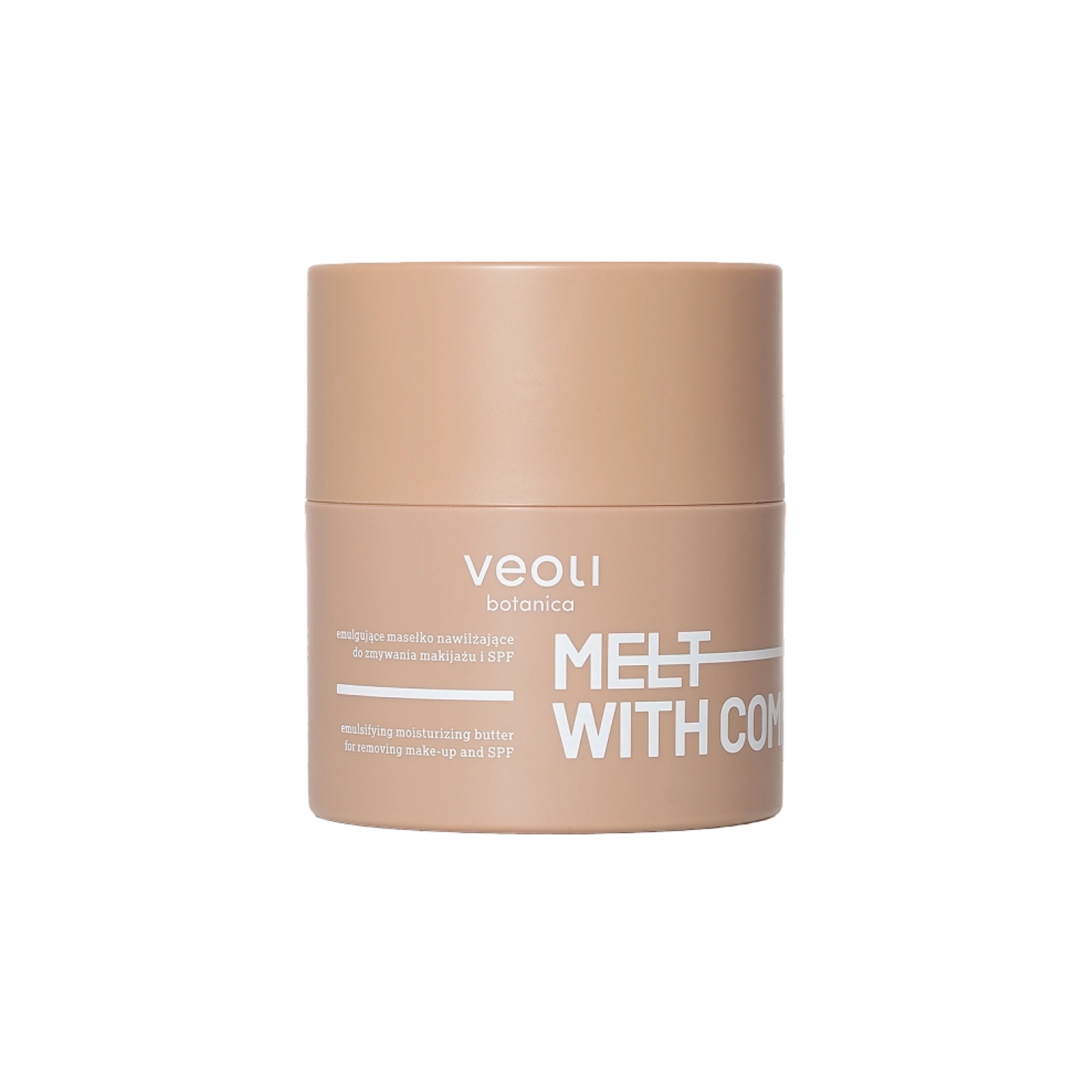 Veoli Botanica Melt With Comfort Emulgujące masełko nawilżające do zmywania makijażu i SPF, 40 g zdjęcie