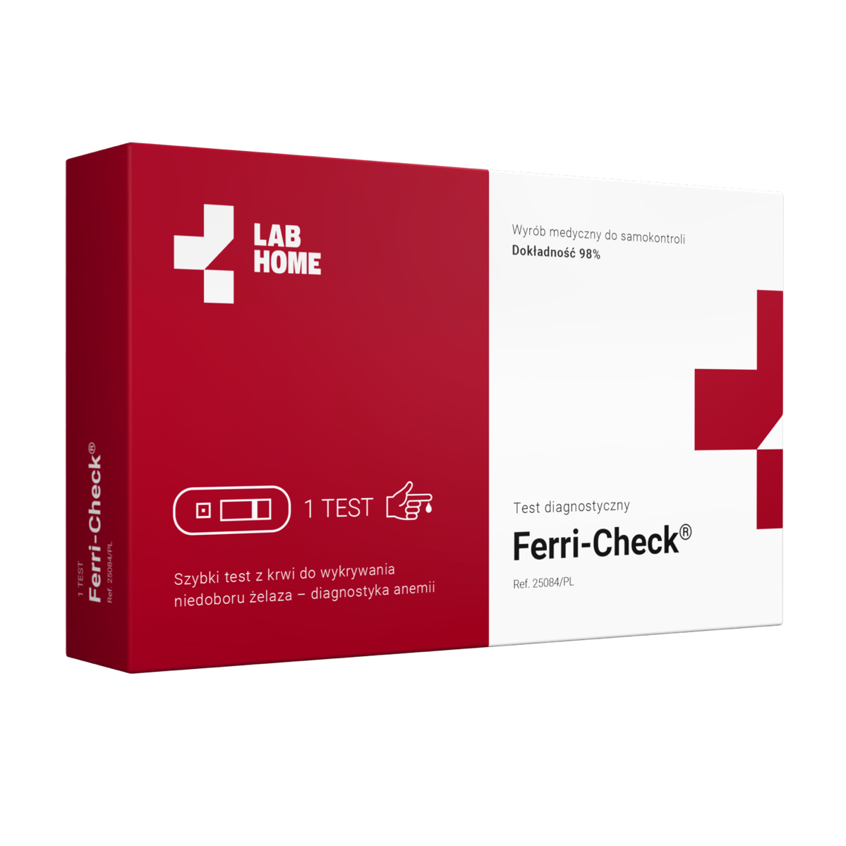 Ferri-Check test na niedobór żelaza 1 sztuka zdjęcie