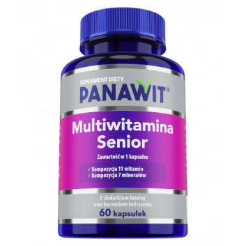 PANAWIT Multiwitamina Senior, 60 kapsułek
