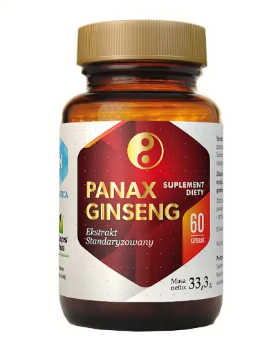 Hepatica Panax ginseng 60 kapsułek zdjęcie