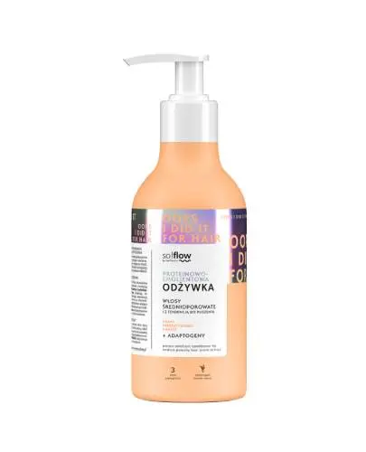 So!Flow, Odżywka emolientowo-proteinowa do włosów średnioporowatych, 400 ml zdjęcie