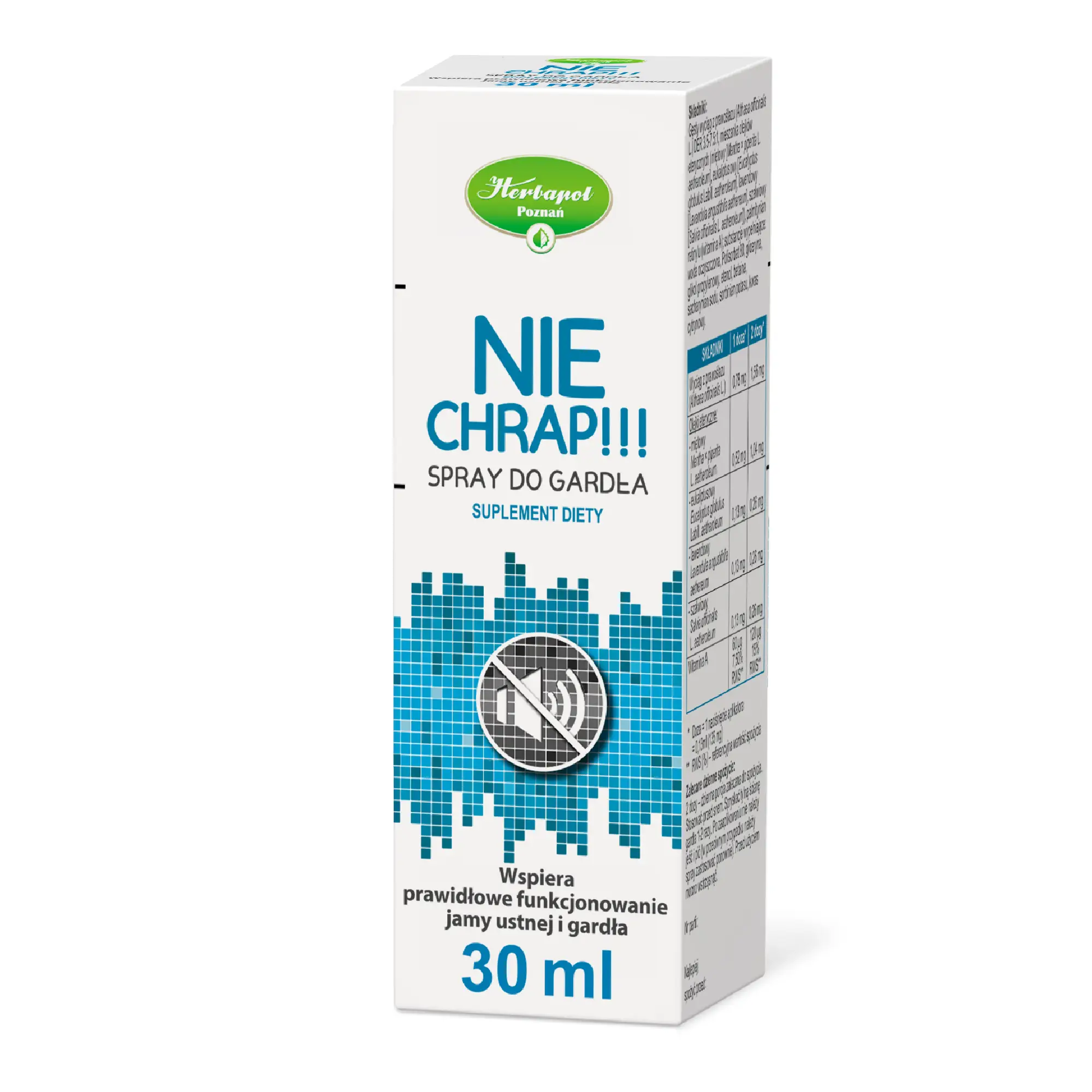 Prolab, Nie Chrap!!! Spray do gardła, 30 ml zdjęcie