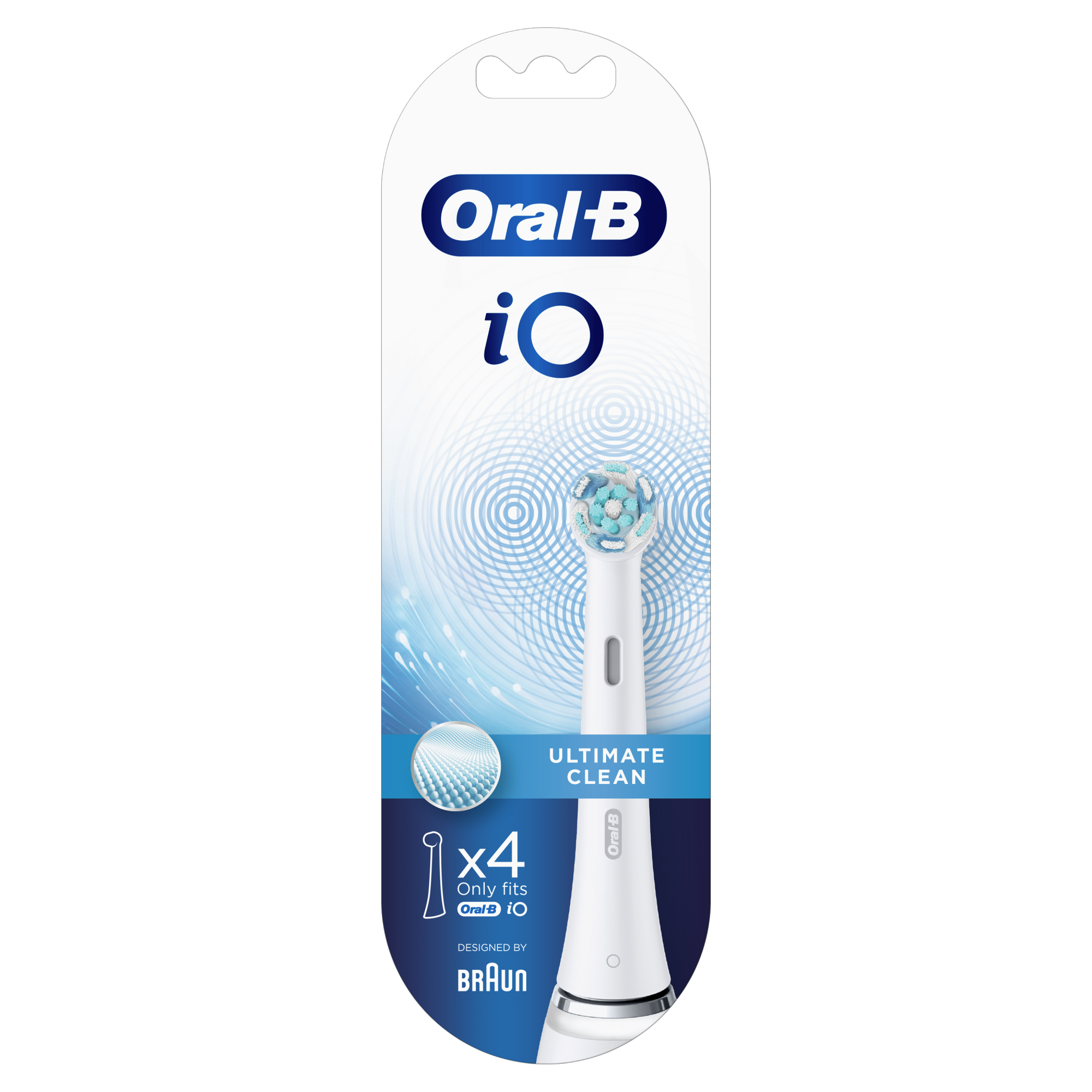 Oral-B iO Ultimate Clean Końcówki do szczoteczki elektrycznej, 4 sztuki zdjęcie