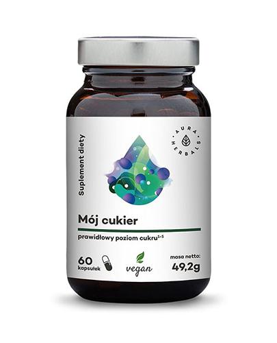 Aura Herbals Mój cukier - prawidłowy poziom cukru - 60 kaps. - cena, opinie, wskazania zdjęcie