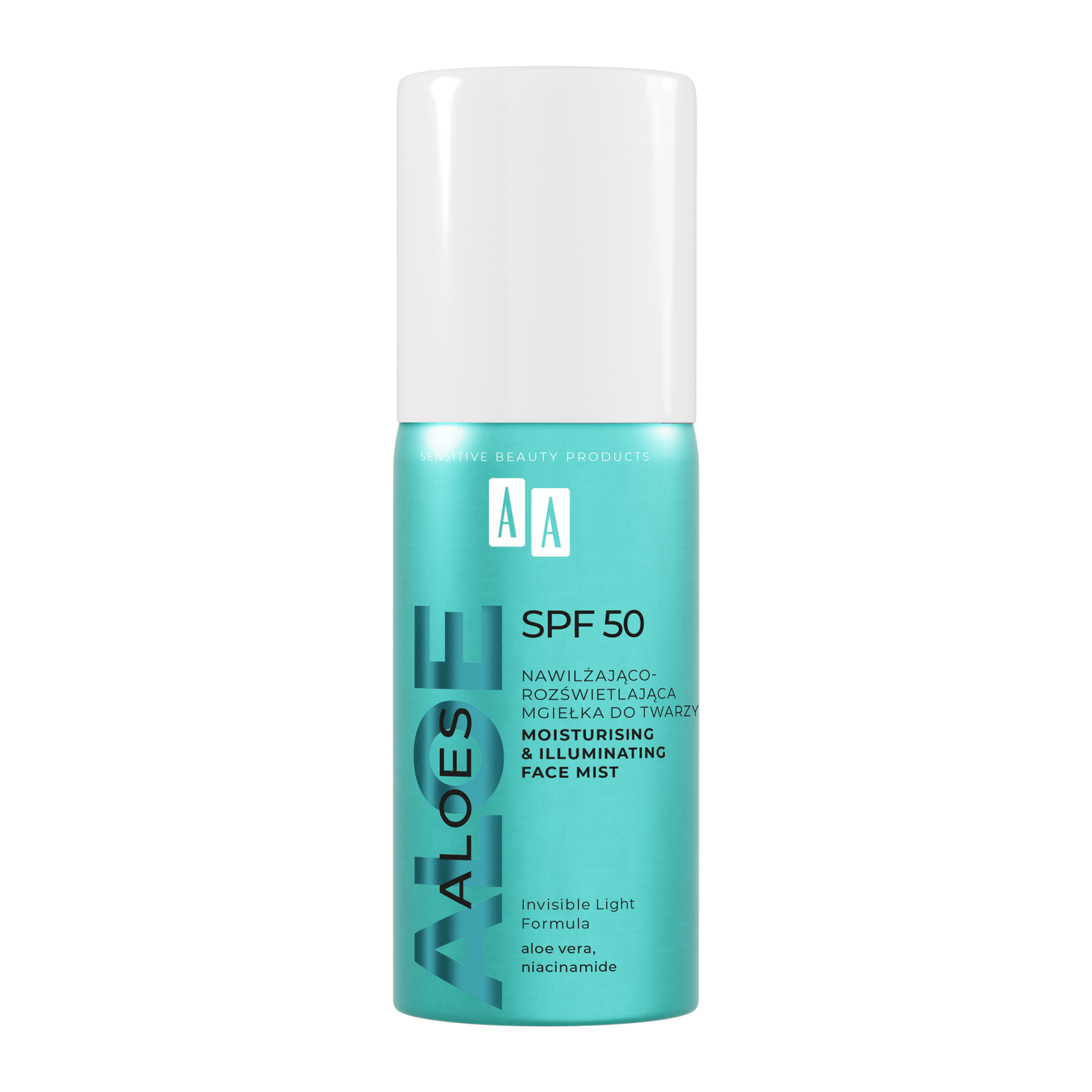 AA Aloes 100% Aloe Vera Extract nawilżająca mgiełka ochronna SPF 50, 100 ml zdjęcie