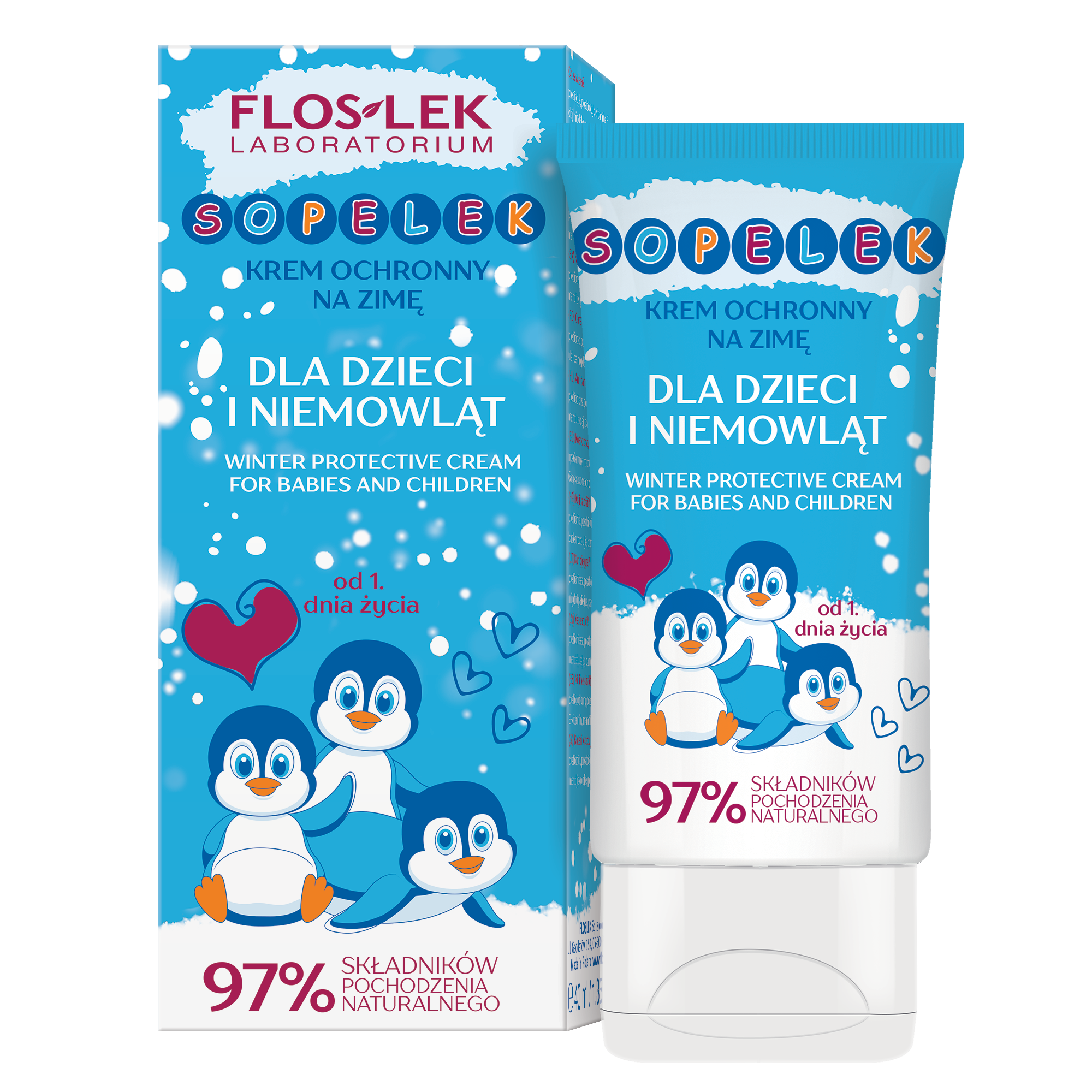 Winter Care Sopelek, Krem ochronny na zimę dla dzieci i niemowląt, 40 ml zdjęcie