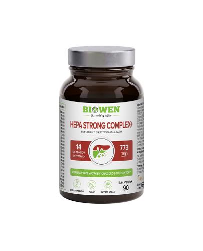Biowen Hepa Strong Complex+, kapsułki, 90 sztuk zdjęcie