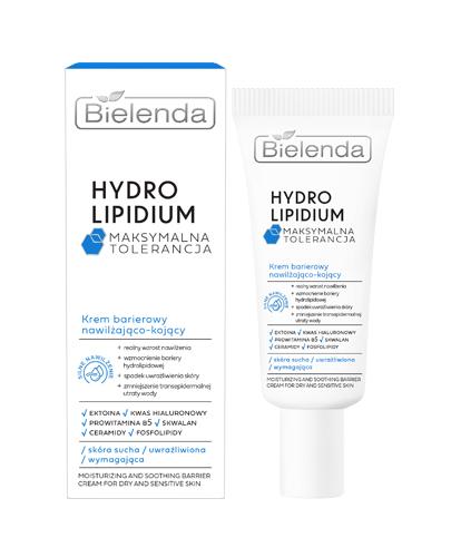 Bielenda Hydro Lipidium Maksymalna Tolerancja Krem barierowy nawilżająco-kojący, 50 ml  zdjęcie