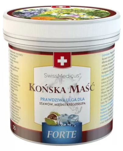 SwissMedicus Końska maść Forte chłodząca 250 ml zdjęcie